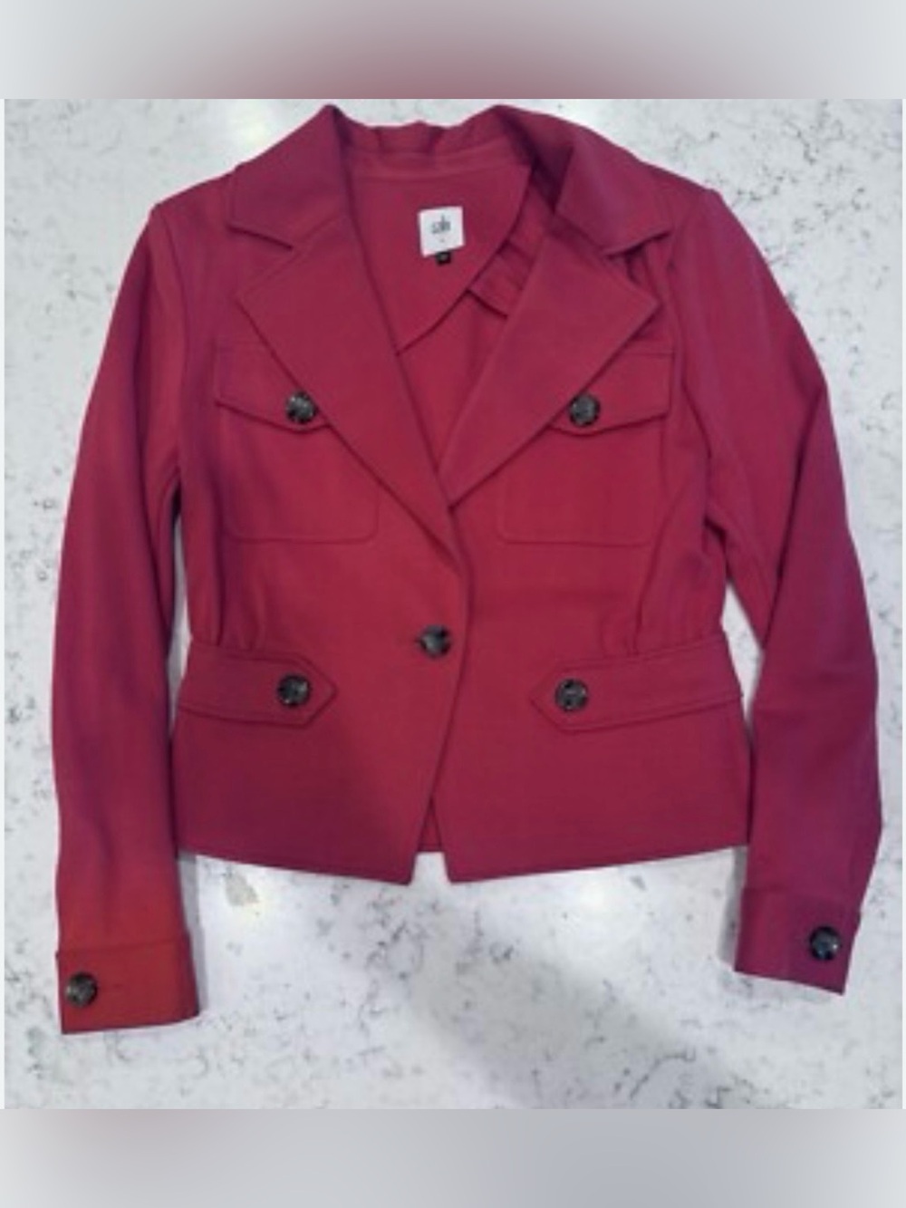 Cabi Little Red Jacket #3374 Size 10 - Picture 2 of 4